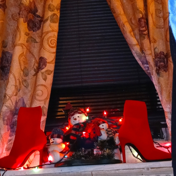 Womans Slip On Ankle Booties with 4.5inch 👠 👠's - Picture 5 of 8